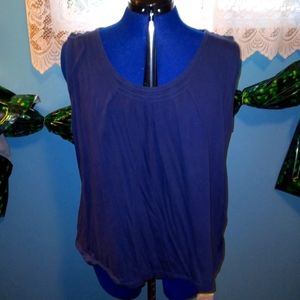 2 Love Cotton Navy Tank Tops Plus 1 for $5 Both for $9